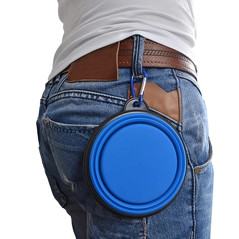 Collapsible Pet Travel Bowl β Portable Silicone Food & Water Bowl for Dogs & Cats
