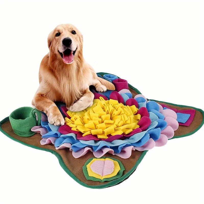 Pet Sniffing Training Mat β Interactive Slow Feeding Blanket for Dogs & Cats | Stress Relief & Educational Play