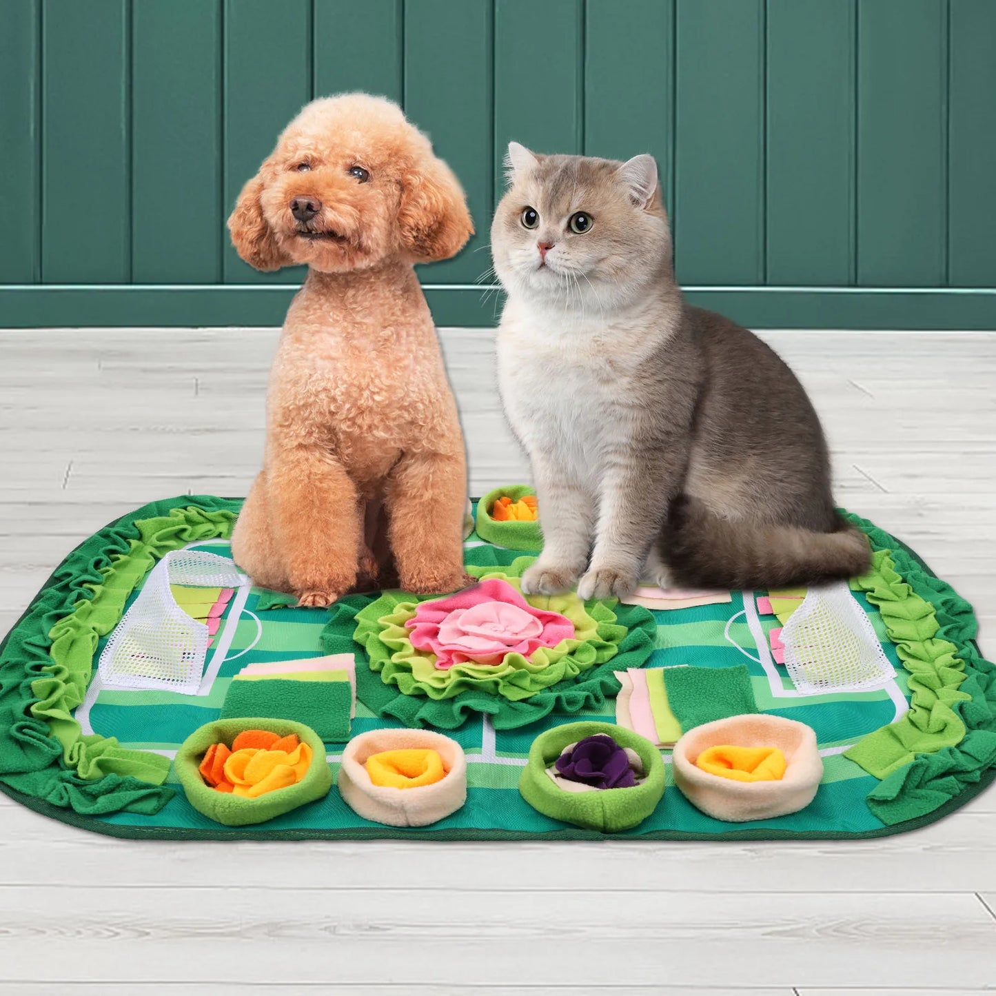 Pet Sniffing Mat β Interactive Slow Feeding Training Pad for Dogs, Cats & Small Pets