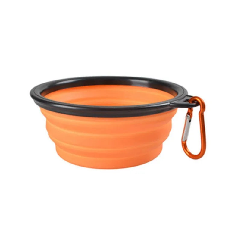 Collapsible Pet Travel Bowl β Portable Silicone Food & Water Bowl for Dogs & Cats