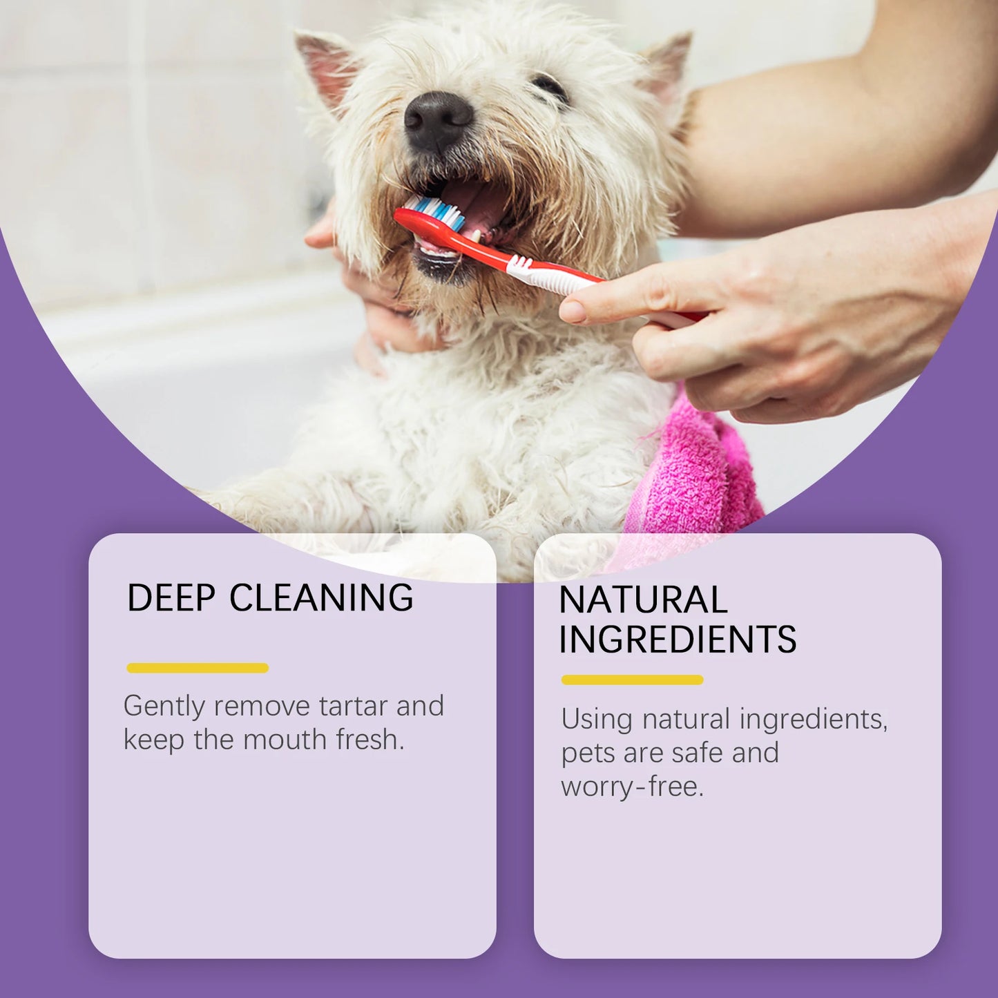 Probiotic Pet Toothpaste – Gentle Oral Care for Dogs & Cats | Plaque Removal & Fresh Breath