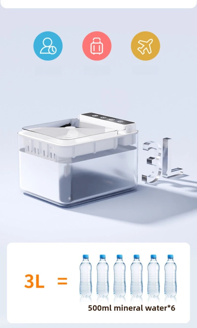 Intelligent Pet Water Fountain β Large Capacity Automatic Dispenser for Dogs & Cats | Silent 3-Mode Design