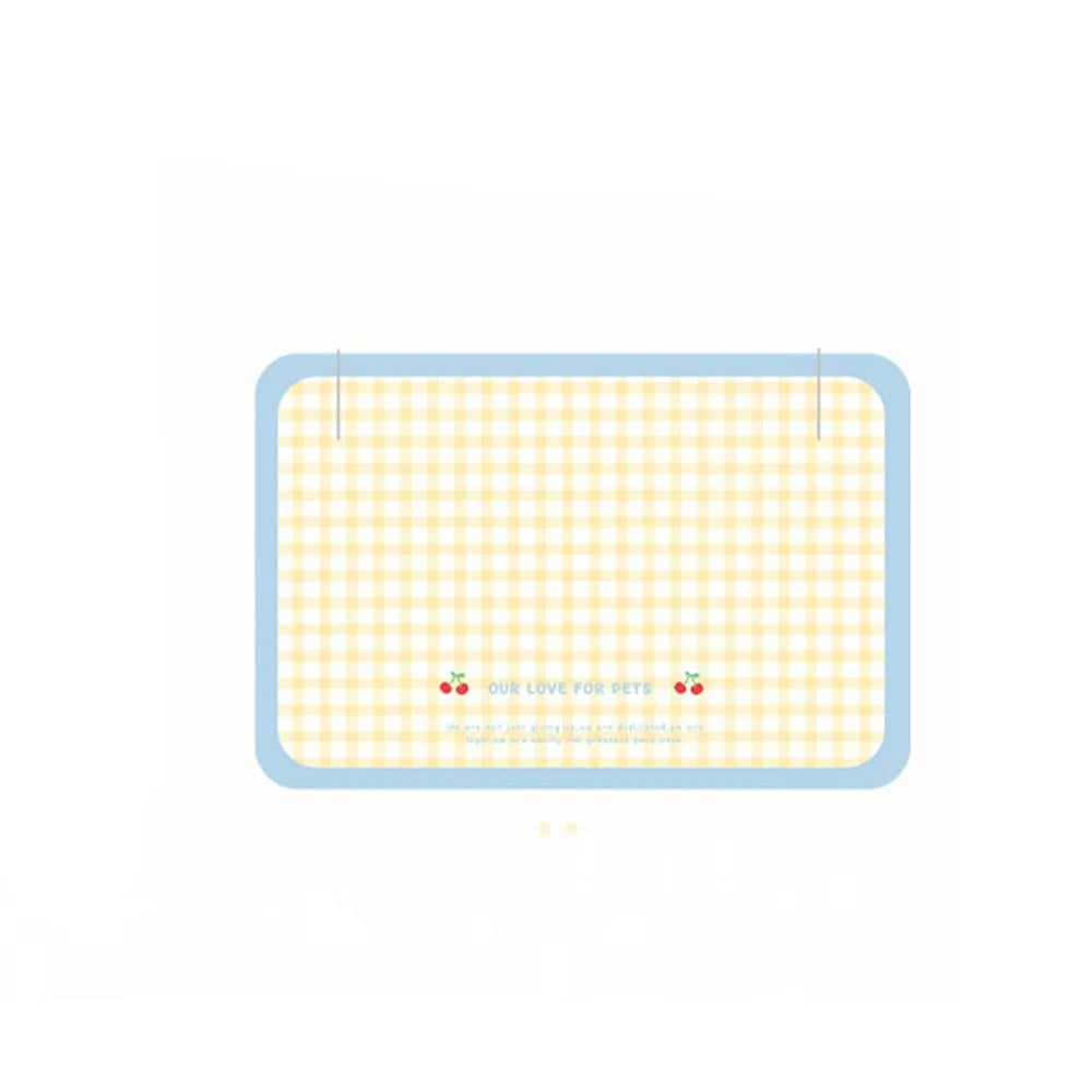 PU Leather Pet Feeding Mat β Waterproof, Oil-Resistant & Anti-Slip Placemat for Dogs & Cats