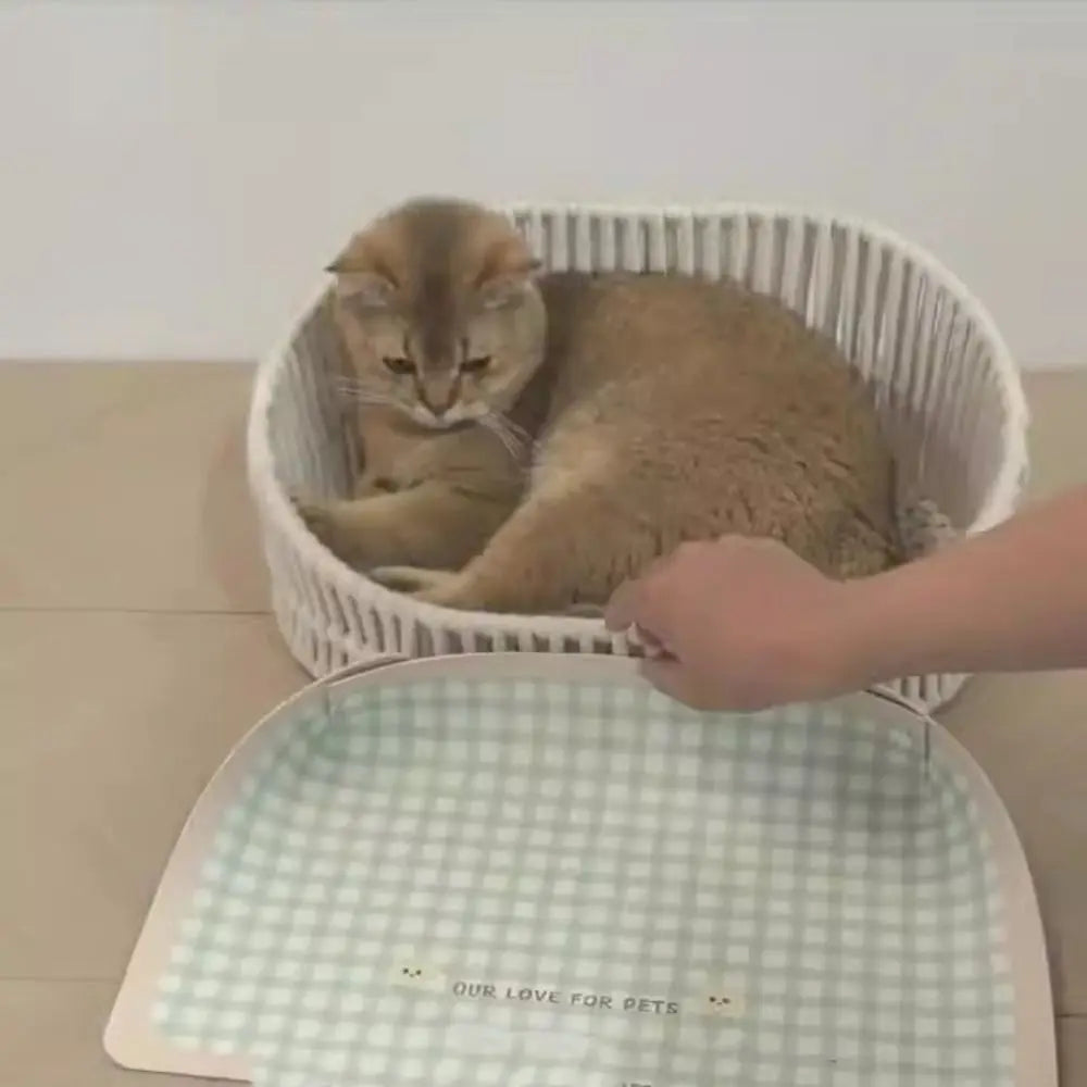 PU Leather Pet Feeding Mat β Waterproof, Oil-Resistant & Anti-Slip Placemat for Dogs & Cats