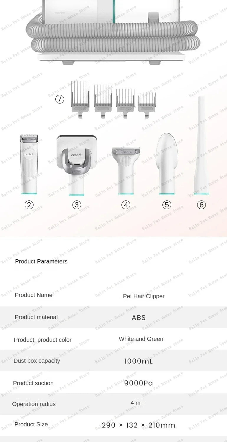 Pet Hair Trimmer & Grooming Comb β Multifunctional Trimmer, Shaver & Cleaning Tool for Dogs & Cats