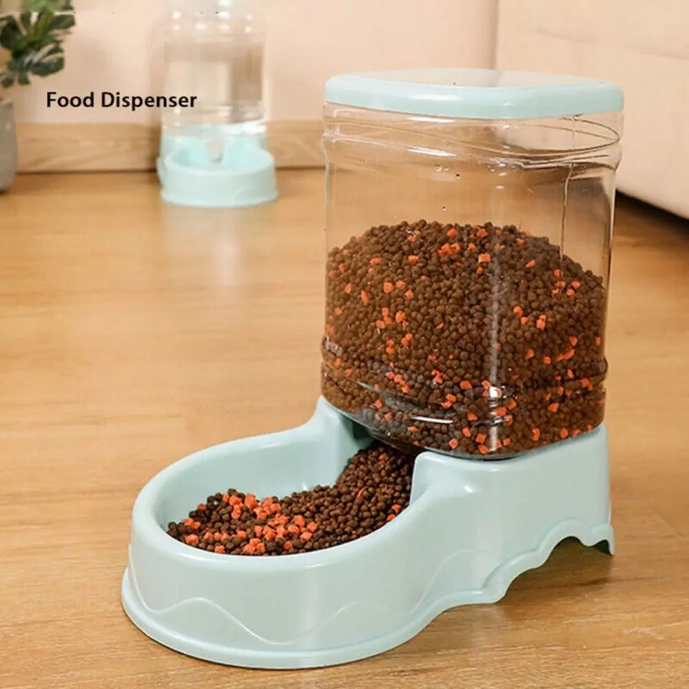 Automatic Pet Feeder & Water Dispenser β 3.8L Large Capacity Food & Drink Bowl for Cats & Dogs