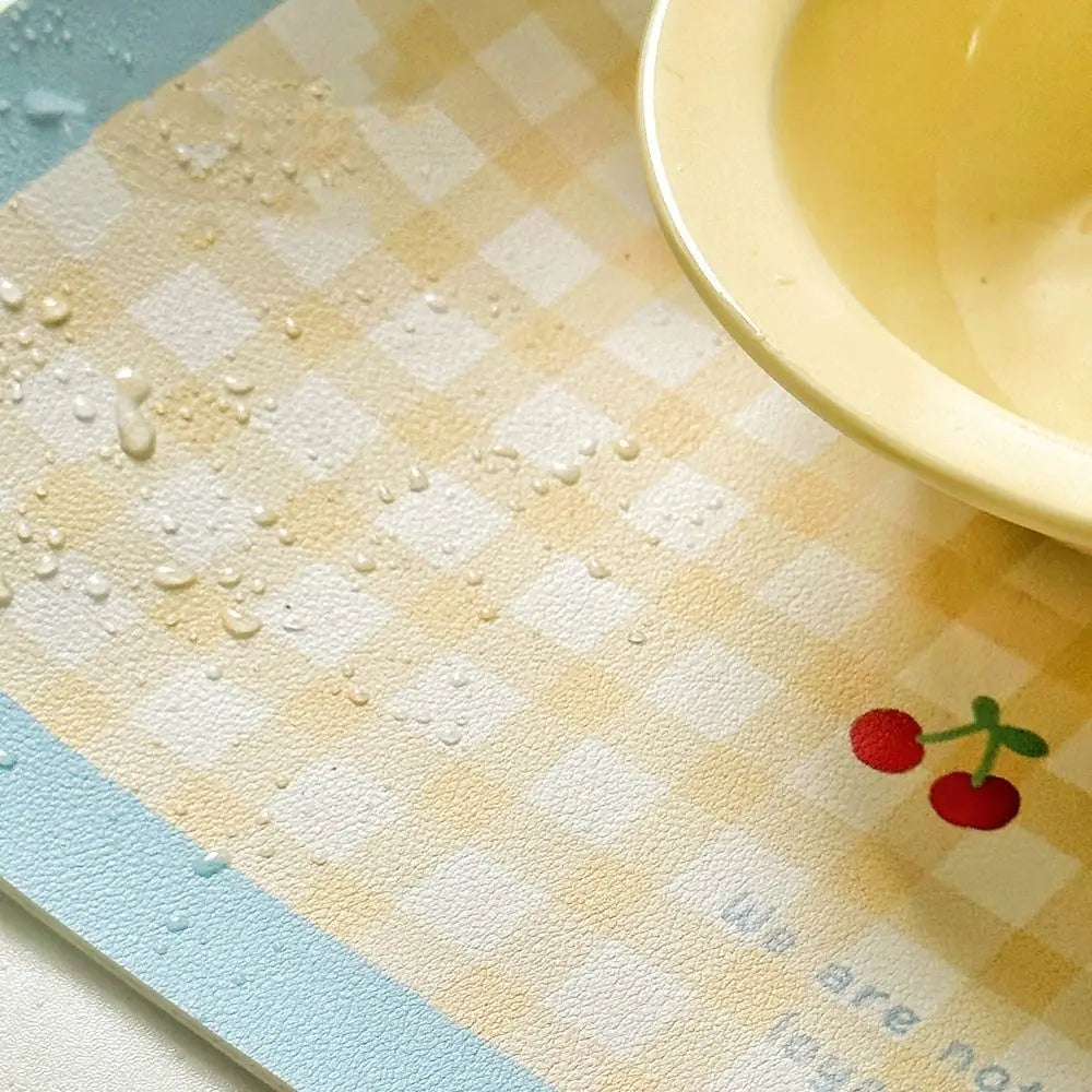 PU Leather Pet Feeding Mat β Waterproof, Oil-Resistant & Anti-Slip Placemat for Dogs & Cats