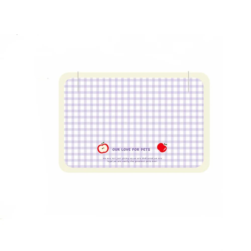 PU Leather Pet Feeding Mat β Waterproof, Oil-Resistant & Anti-Slip Placemat for Dogs & Cats