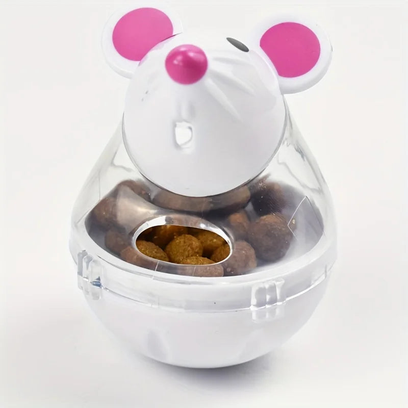 Pet Slow Feeder Toy – Interactive Tip-Over Training Ball for Dogs & Cats | Fun & Energy Release