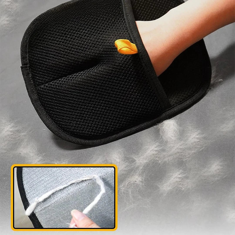 Pet Hair Cleaning Gloves β Double-Sided Multi-Functional Grooming & Shedding Tool