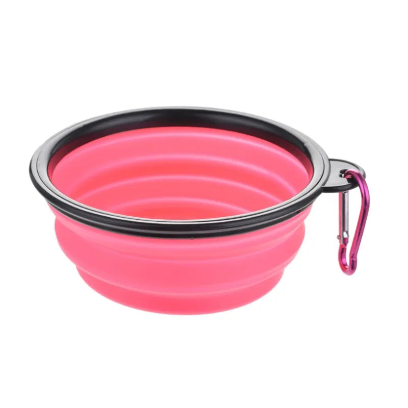 Collapsible Pet Travel Bowl β Portable Silicone Food & Water Bowl for Dogs & Cats