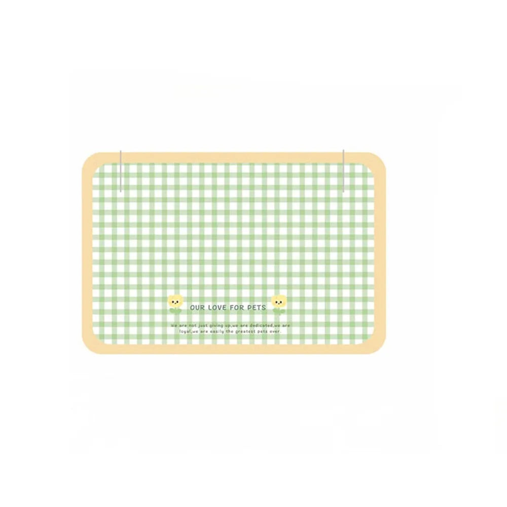 PU Leather Pet Feeding Mat β Waterproof, Oil-Resistant & Anti-Slip Placemat for Dogs & Cats