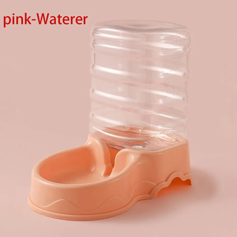 Automatic Pet Feeder & Water Dispenser – 3.8L Large Capacity Food & Drink Bowl for Cats & Dogs
