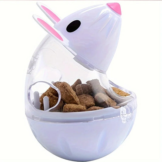 Pet Slow Feeder Toy – Interactive Tip-Over Training Ball for Dogs & Cats | Fun & Energy Release