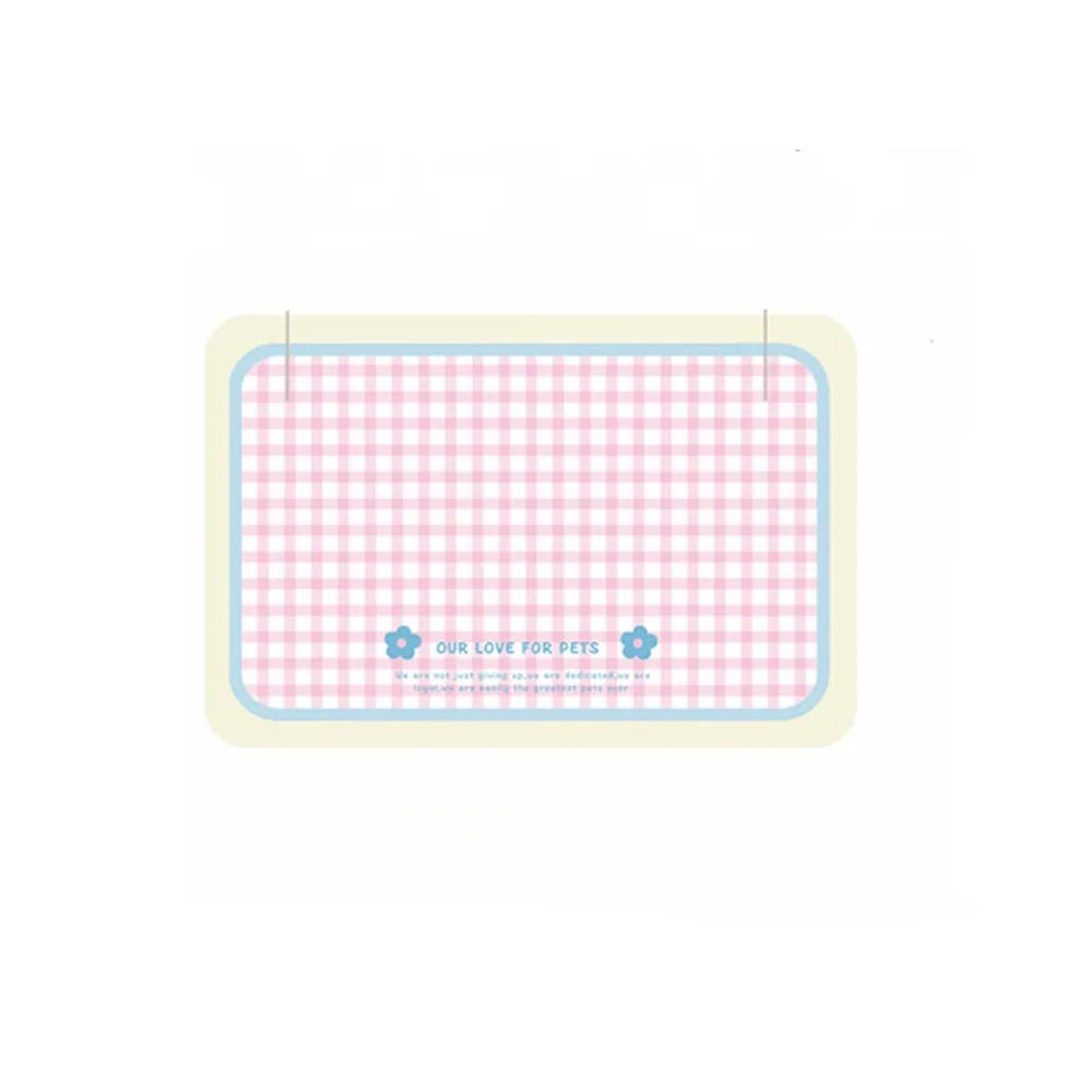 PU Leather Pet Feeding Mat – Waterproof, Oil-Resistant & Anti-Slip Placemat for Dogs & Cats