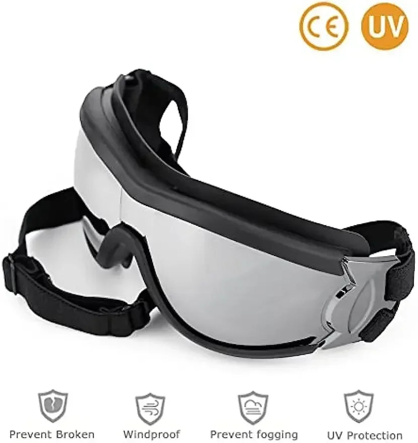 Adjustable Pet Dog Goggles – UV Protection Sunglasses for Outdoor Safety & Style
