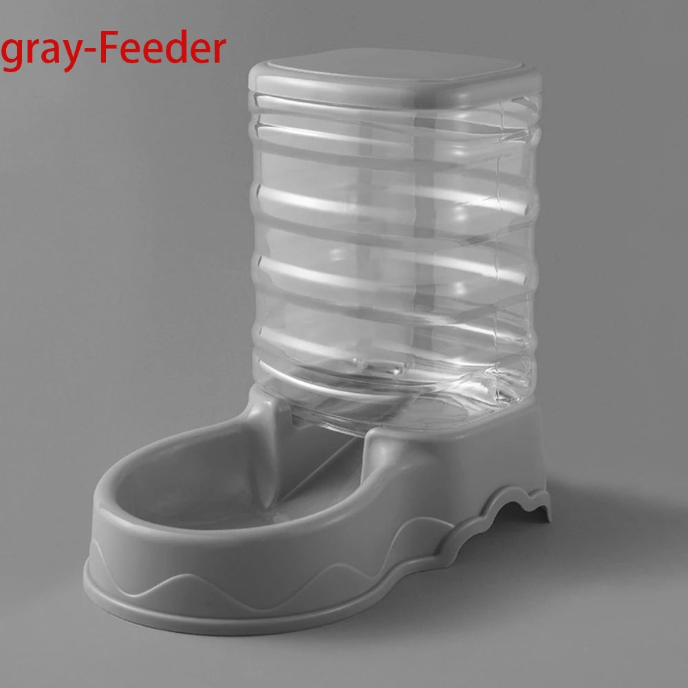 Automatic Pet Feeder & Water Dispenser – 3.8L Large Capacity Food & Drink Bowl for Cats & Dogs