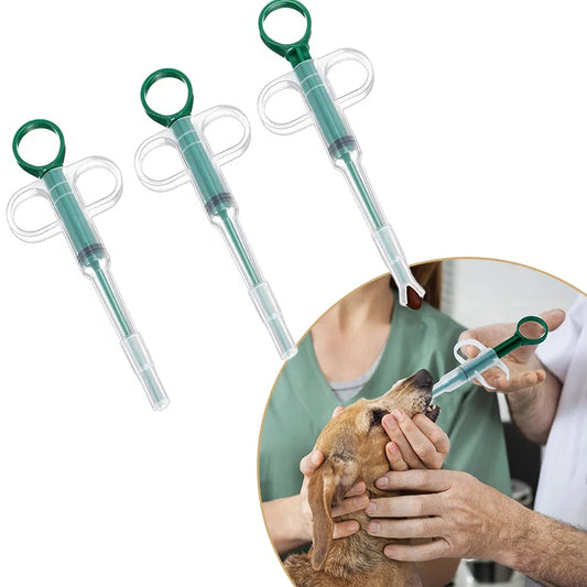 Pet Medicine Feeder – Pill & Liquid Dispenser Stick for Dogs & Cats | Easy Medication Care