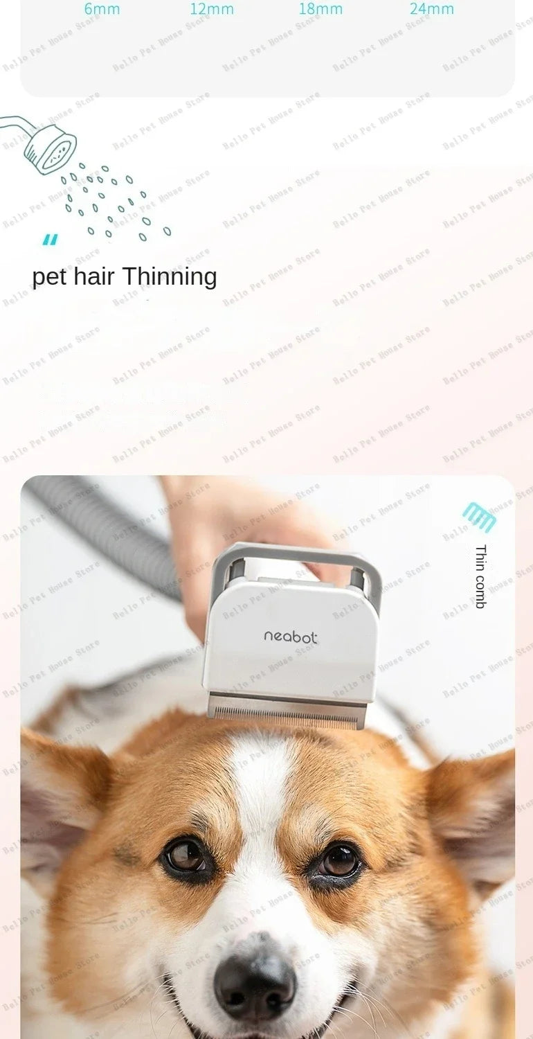 Pet Hair Trimmer & Grooming Comb – Multifunctional Trimmer, Shaver & Cleaning Tool for Dogs & Cats
