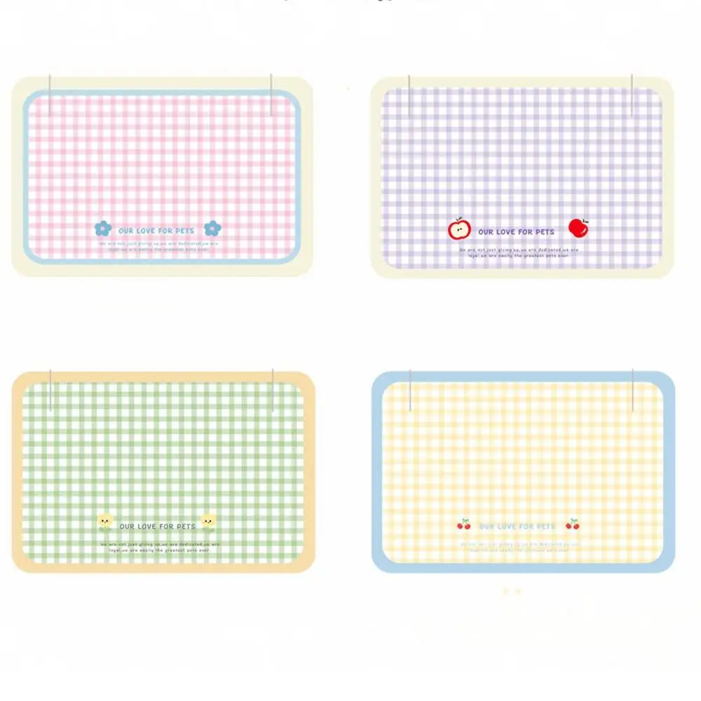 PU Leather Pet Feeding Mat – Waterproof & Anti-Slip Placemat for Dogs & Cats