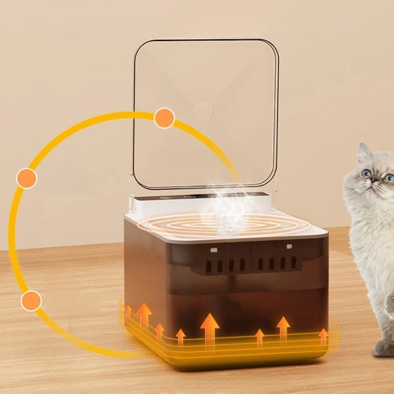 Intelligent Pet Water Fountain – Large Capacity Automatic Dispenser for Dogs & Cats | Silent 3-Mode Design
