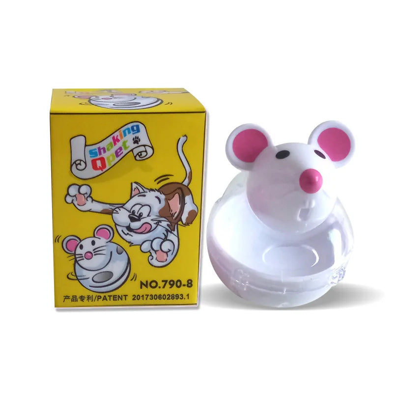 Pet Slow Feeder Toy – Interactive Tip-Over Training Ball for Dogs & Cats | Fun & Energy Release