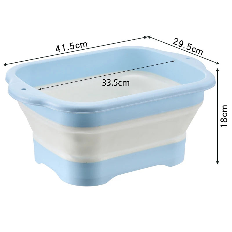Foldable Pet Bathtub – Cat & Small Dog Washing Basin | Anti-Slip & Portable Bath Tub