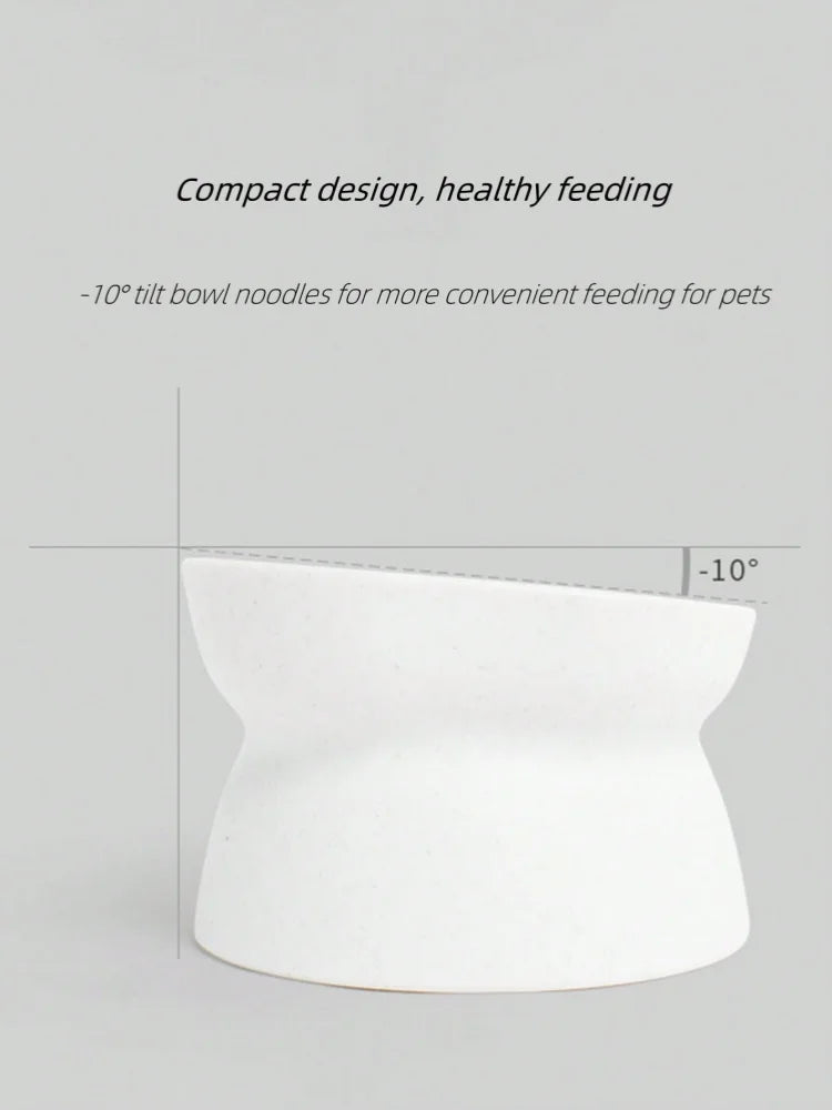 Pet Food & Water Bowl – Durable Plastic Feeding Dish for Cats & Small Dogs