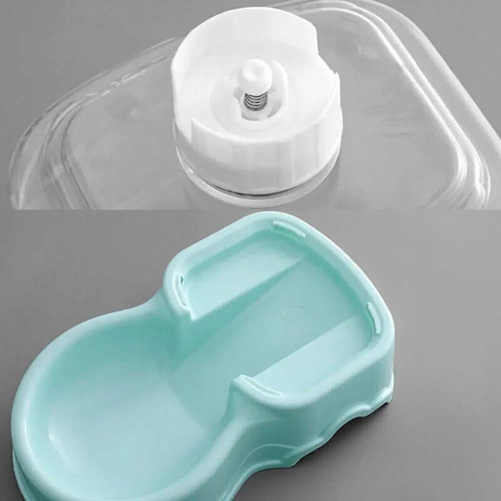 Automatic Pet Feeder & Water Dispenser – 3.8L Large Capacity Food & Drink Bowl for Cats & Dogs