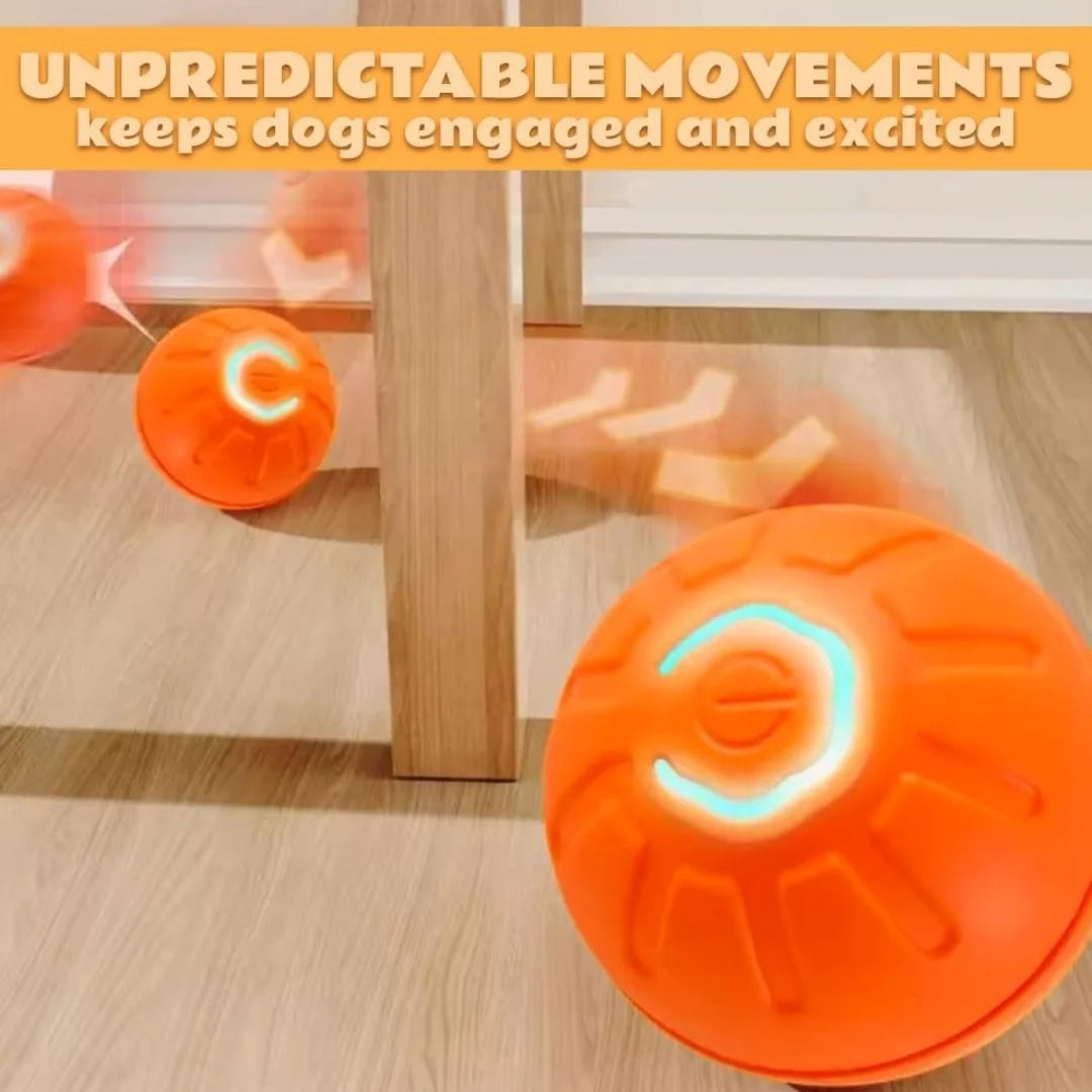 Smart Bouncing Pet Ball – Electric Interactive Toy for Dogs & Cats