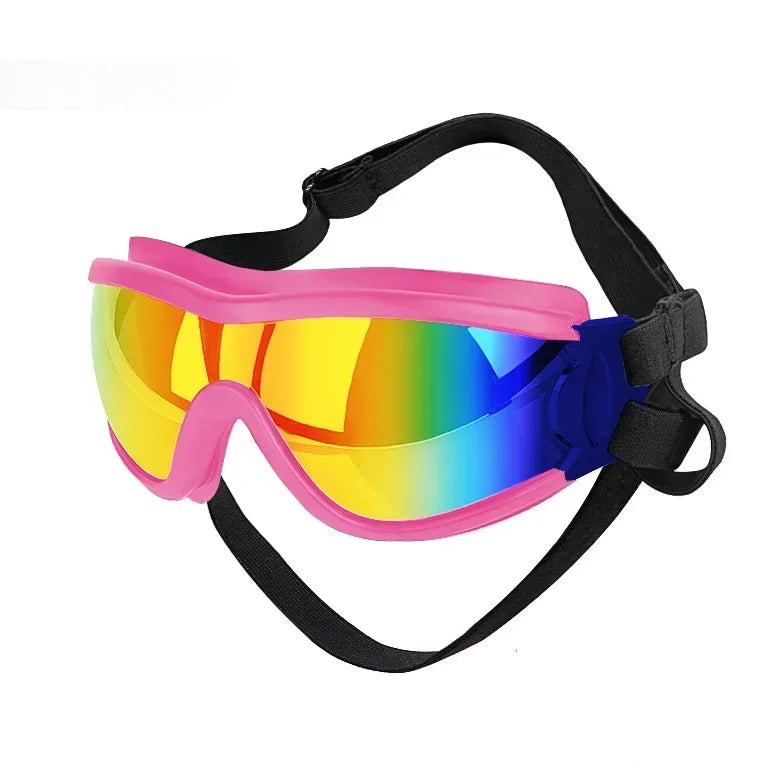 Adjustable Pet Dog Goggles – UV Protection Sunglasses for Outdoor Safety & Style