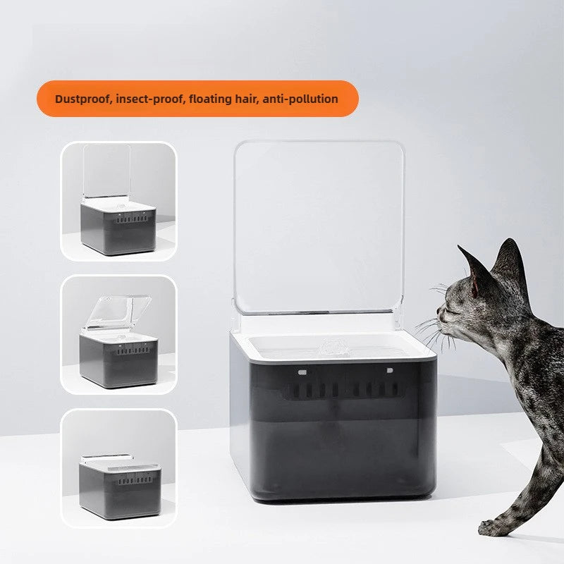 Intelligent Pet Water Fountain – Large Capacity Automatic Dispenser for Dogs & Cats | Silent 3-Mode Design