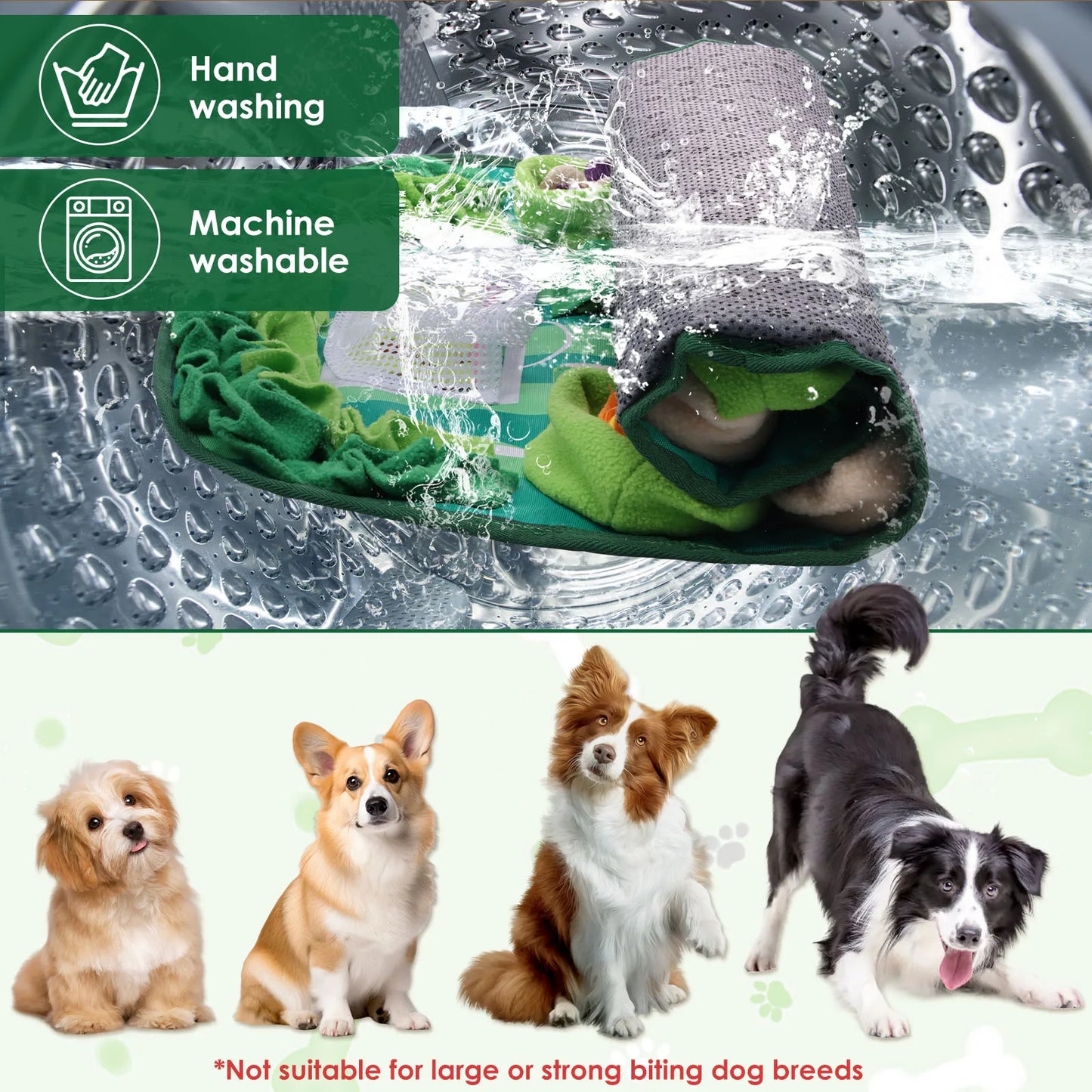 Pet Sniffing Mat – Interactive Slow Feeding Training Pad for Dogs, Cats & Small Pets