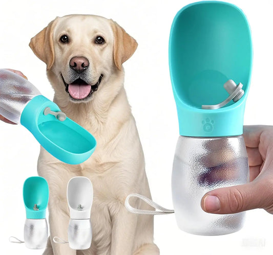 Portable Pet Water Cup – Outdoor Travel Bottle & Feeder for Dogs