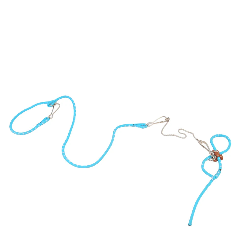 Adjustable Small Pet Harness & Leash Set – Soft Anti-Bite Walking Rope with Bell for Hamsters, Ferrets & Rats