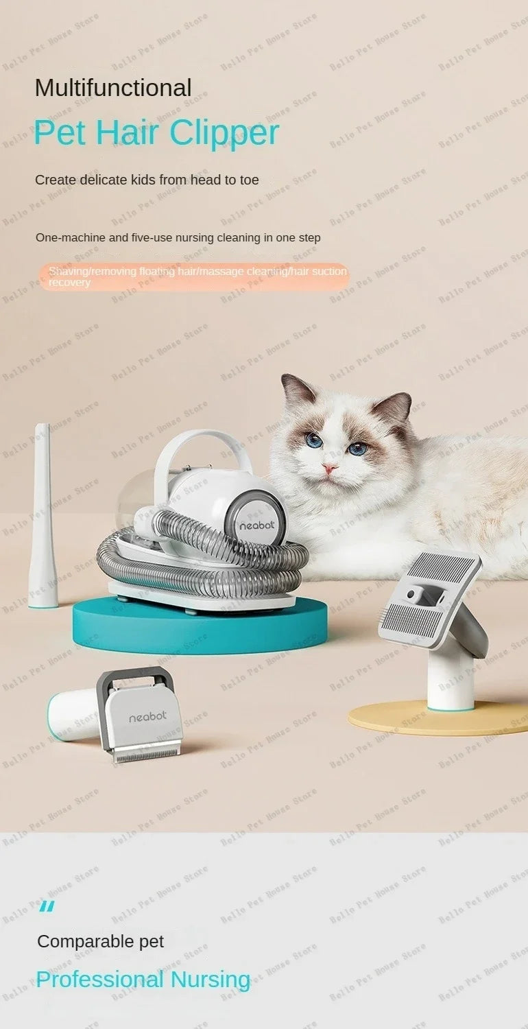 Pet Hair Trimmer & Grooming Comb – Multifunctional Trimmer, Shaver & Cleaning Tool for Dogs & Cats